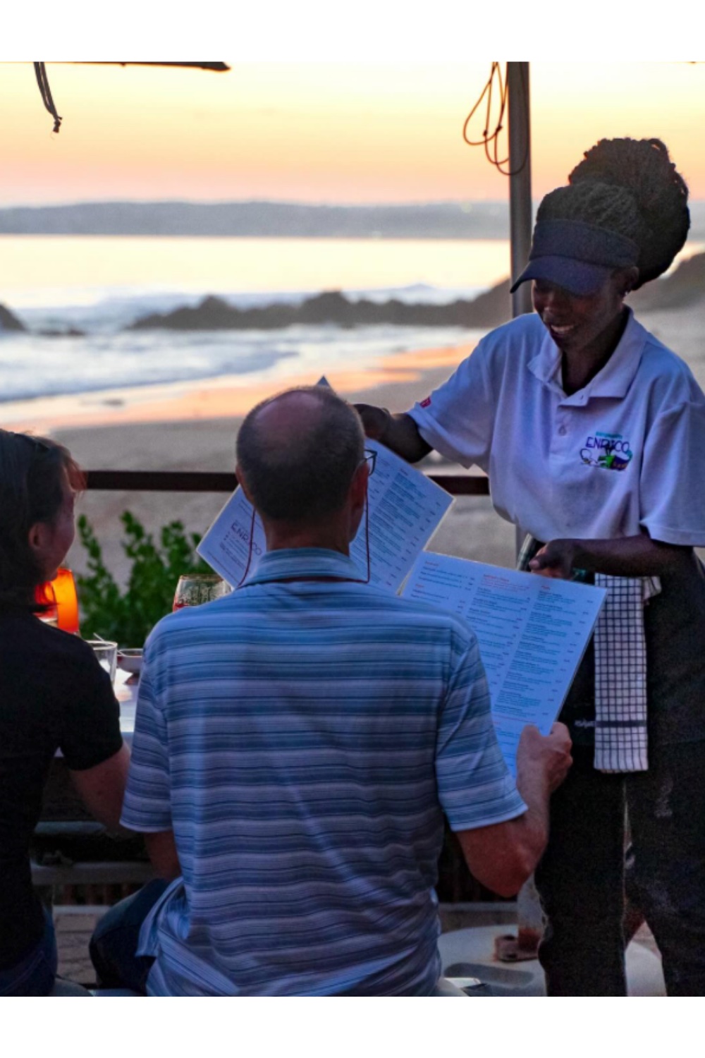 Sunset at Ristorante Enrico