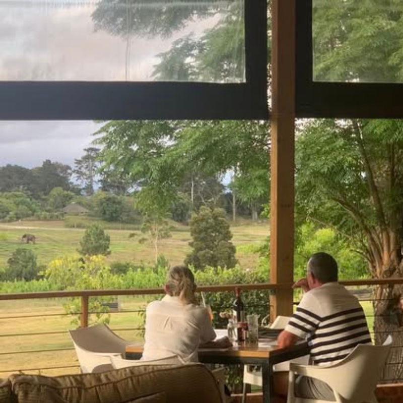 Guests relaxing on the Luka deck